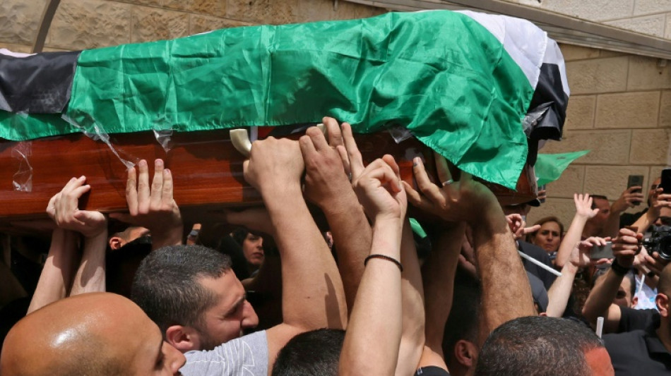 La policía israelí cierra la investigación interna sobre los funerales de una periodista palestina