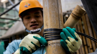 Los andamios de bambú de Hong Kong preservan una tradición ancestral