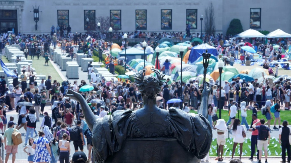 Polícia começa a retirar manifestantes pró-Palestina da Universidade de Columbia