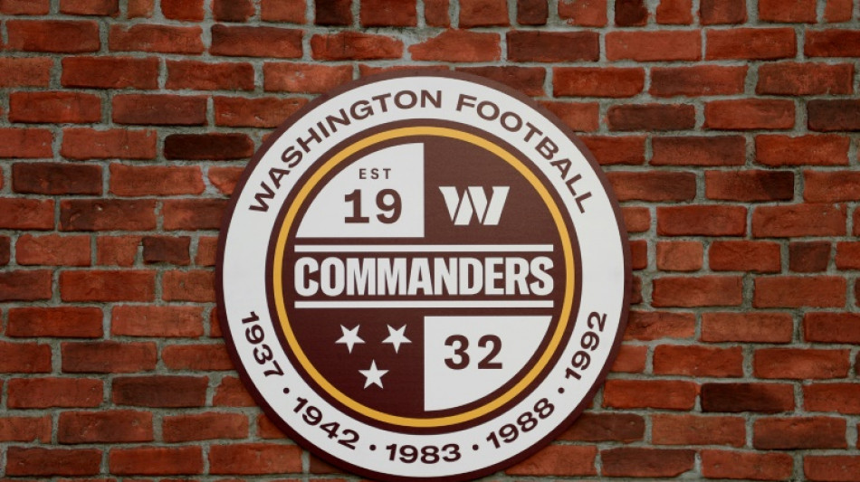 Football américain: Washington tourne définitivement la page Redskins avec les Commanders