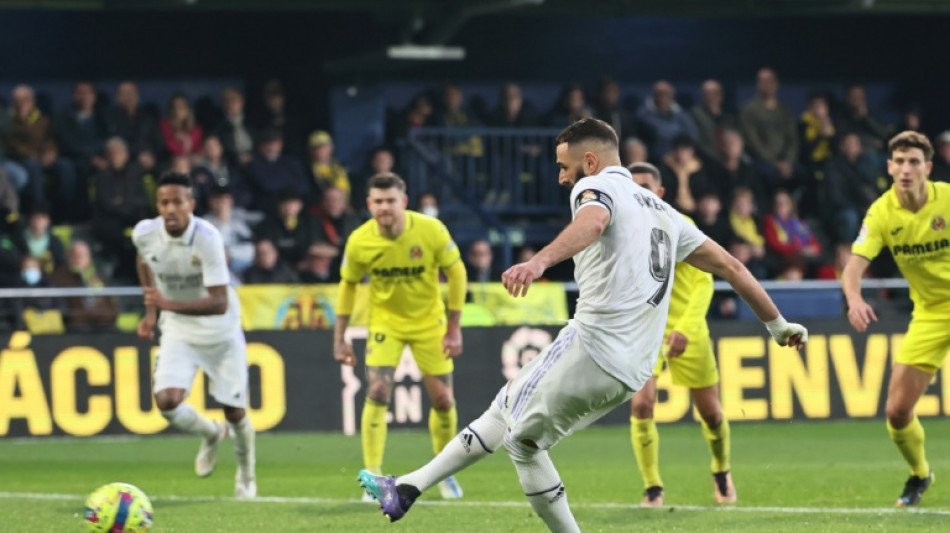 Espagne: le Real chute à Villarreal malgré un but de Benzema