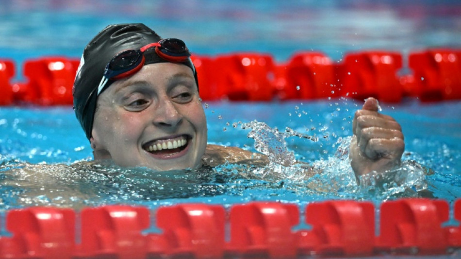 Natation: l'Américaine Katie Ledecky championne du monde du 400 m nage libre