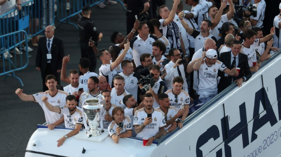 Champions League kings Madrid deliver on celebration promise