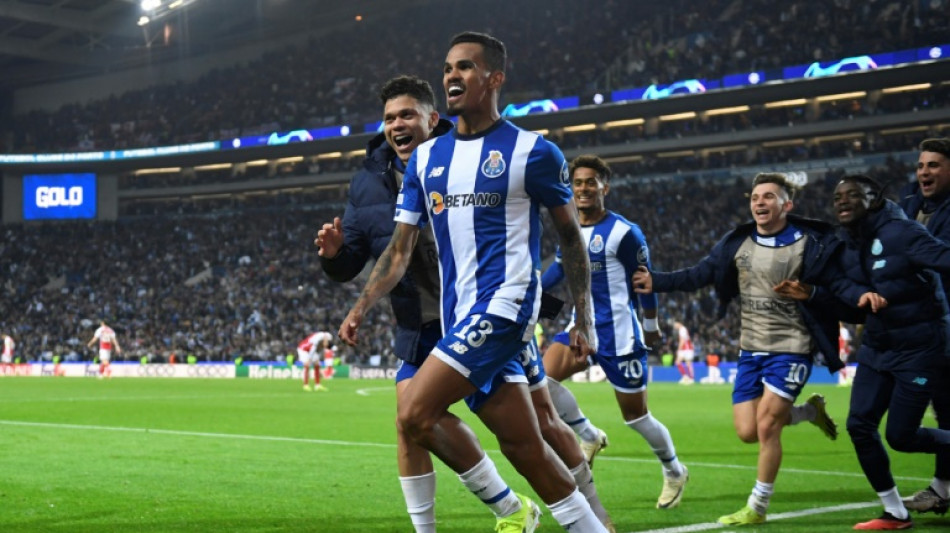 C1: Arsenal touché, coulé à Porto dans le temps additionnel