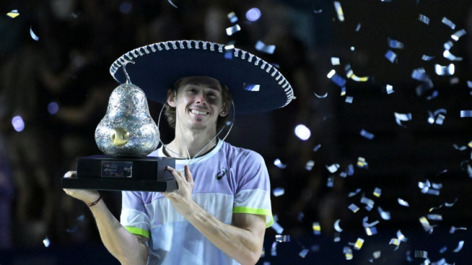 Tennis: Alex de Minaur remporte à Acapulco le plus prestigieux titre de sa carrière