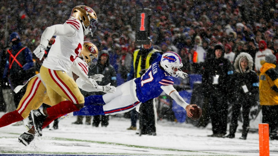 Allen does it all in Bills' snowy NFL win over 49ers