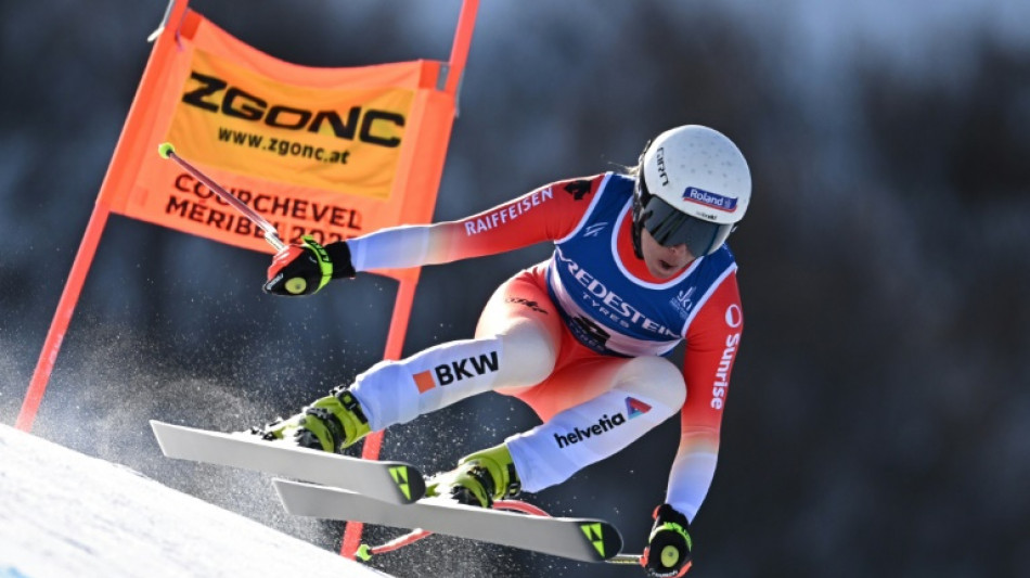 Mondiaux de ski alpin: la Suissesse Jasmine Flury crée la surprise et gagne la descente