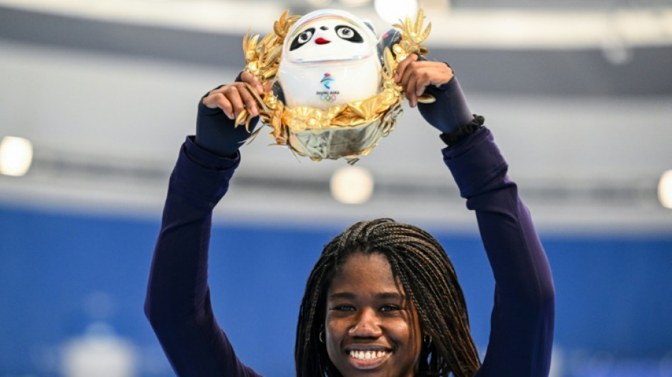 JO-2022: Erin Jackson, première Afro-Américaine sacrée en patinage de vitesse