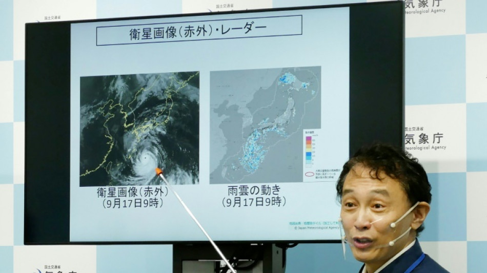 Japon: des milliers de personnes dans des abris à l'approche d'un typhon