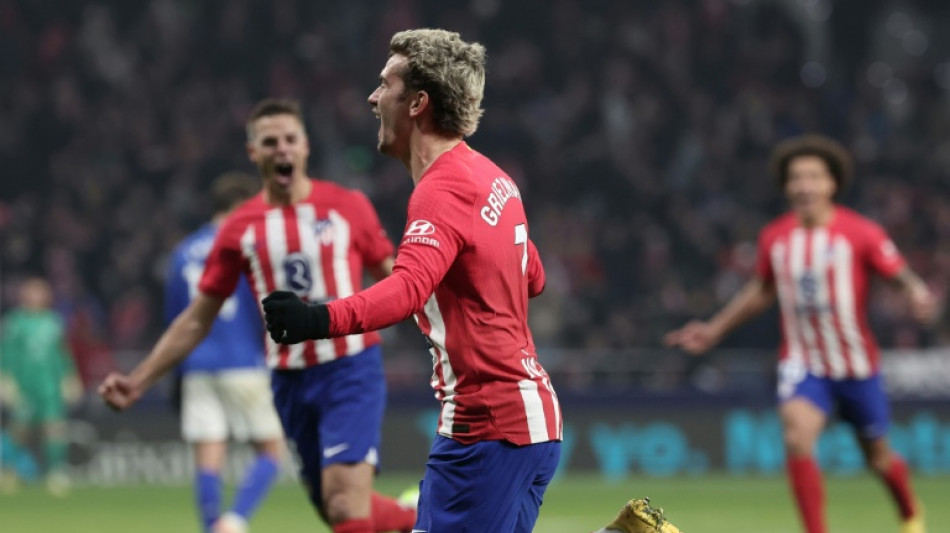 Espagne: l'Atlético Madrid, avec un Griezmann record, accroché par Getafe 