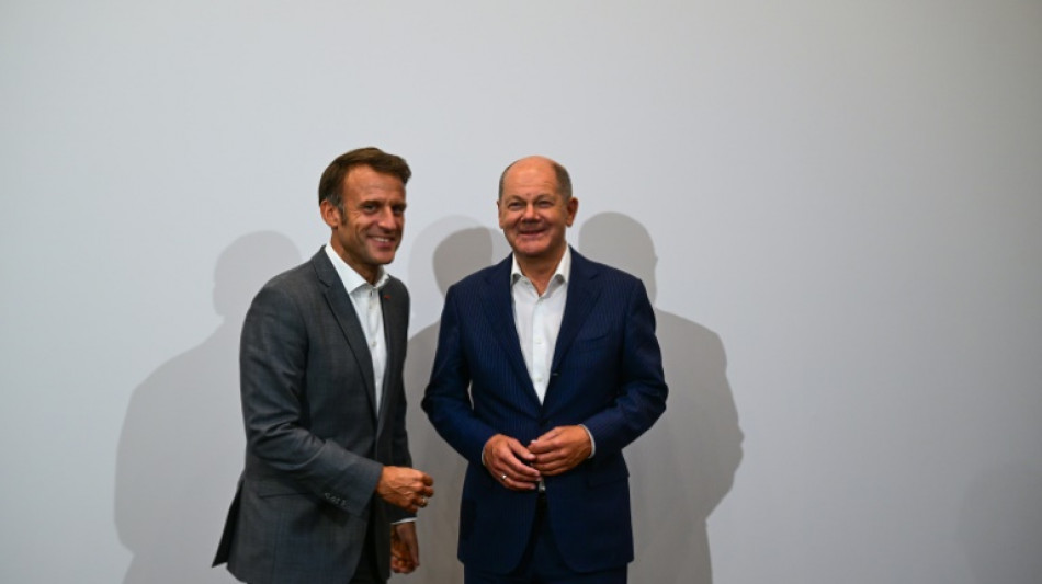 Scholz empfängt französischen Präsidenten Macron