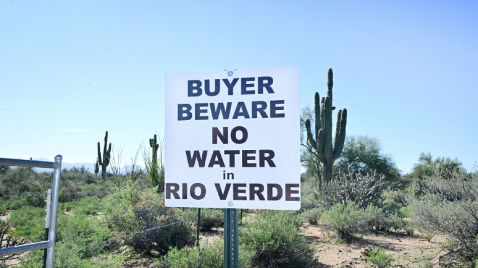 Paper plates and short showers: life with no water in Arizona