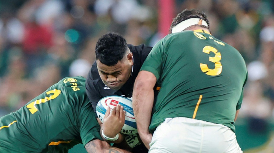 Rugby Championship: les Springboks dominent les All Blacks, battus pour la 3e fois de suite