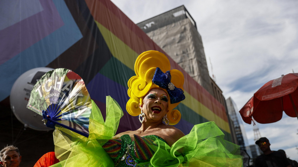 Oltre tre milioni per la parata dell'orgoglio Lgbt+ a San Paolo