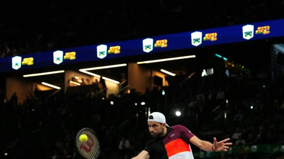 Masters 1000 de Paris: Dimitrov dans le dernier carré, Hurkacz dit presque adieu au Masters