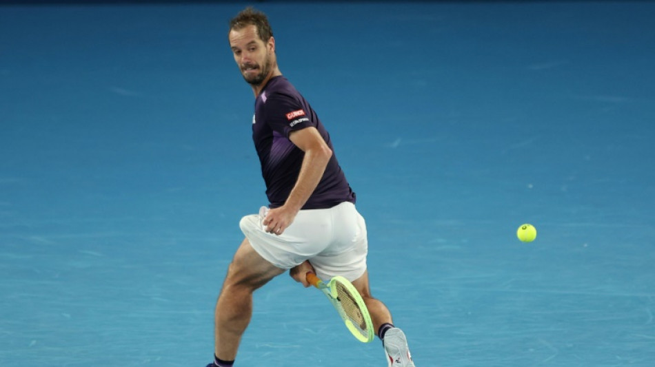 Open d'Australie: Gasquet résiste un set, puis Alcaraz le souffle