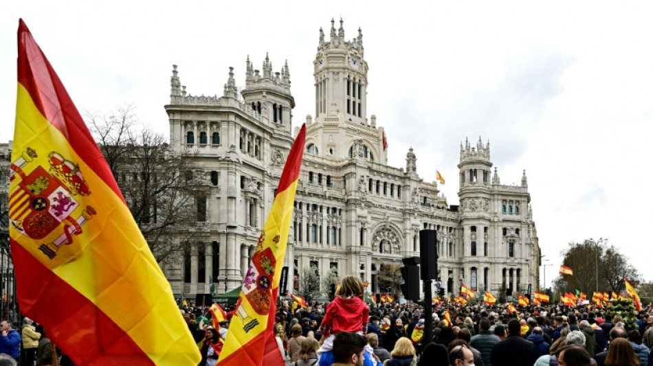 Thousands protest over soaring prices across Spain