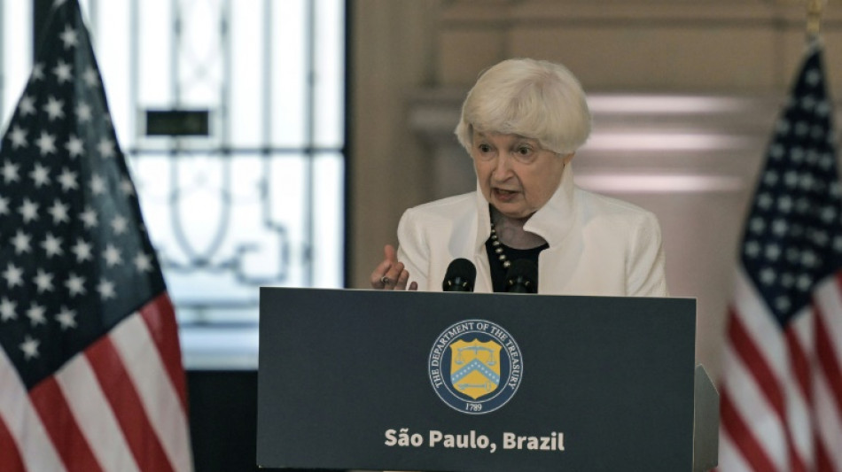 Yellen diz ser 'urgente' acordo do G7 para redirecionar ativos russos à Ucrânia