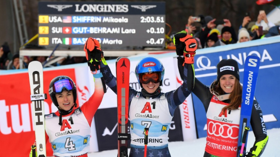 Ski alpin: Mikaela Shiffrin gagne encore à Semmering, sa 79e victoire en Coupe du monde