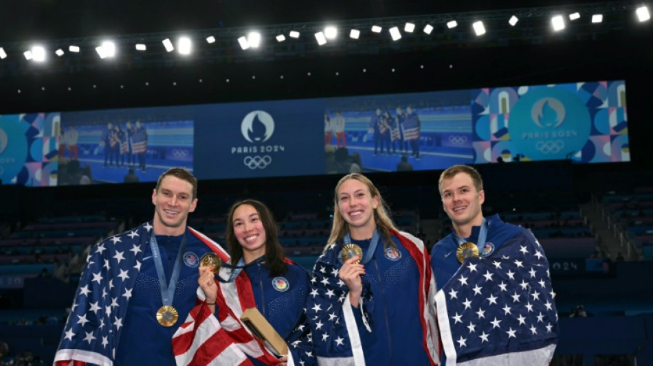 La Gaceta De Mexico US break world record to win Olympic 4x100m mixed