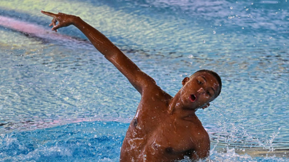 Natation artistique: le Français Rakotomalala décroche le bronze du solo libre