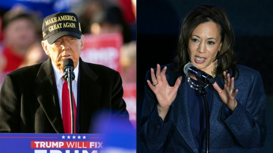 Trump rhetoric darkens, Harris vows Gaza peace in final hours