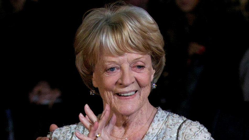 Décès de l'actrice britannique et "trésor national" Maggie Smith