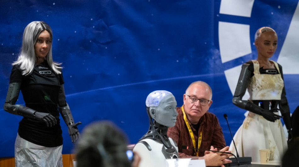 Robots afirman en conferencia de la ONU que un día serán capaces de dirigir el mundo