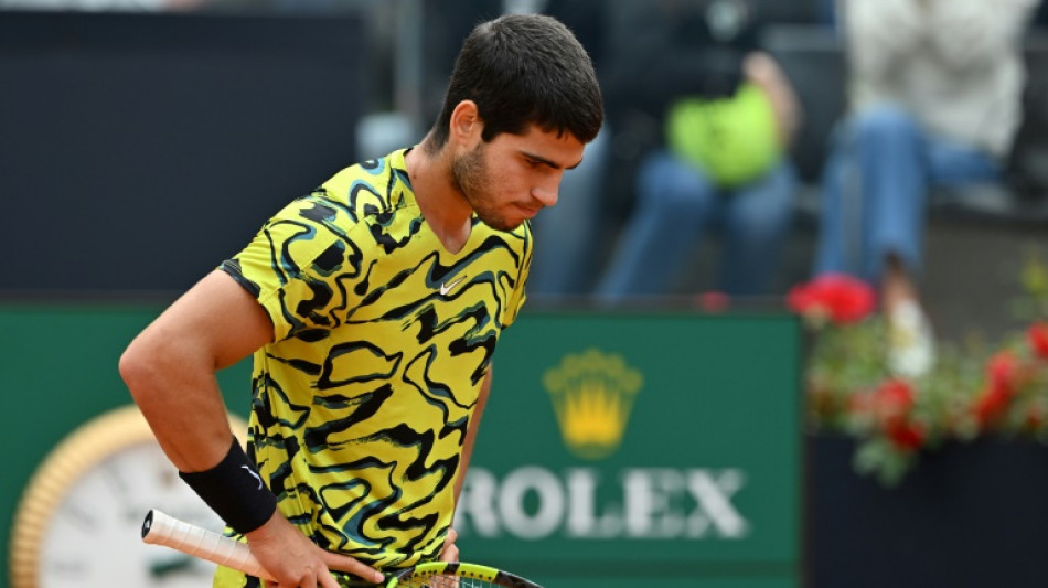 Tennis: Carlos Alcaraz battu dès le 3e tour à Rome par le 135e mondial Fabian Marozsan