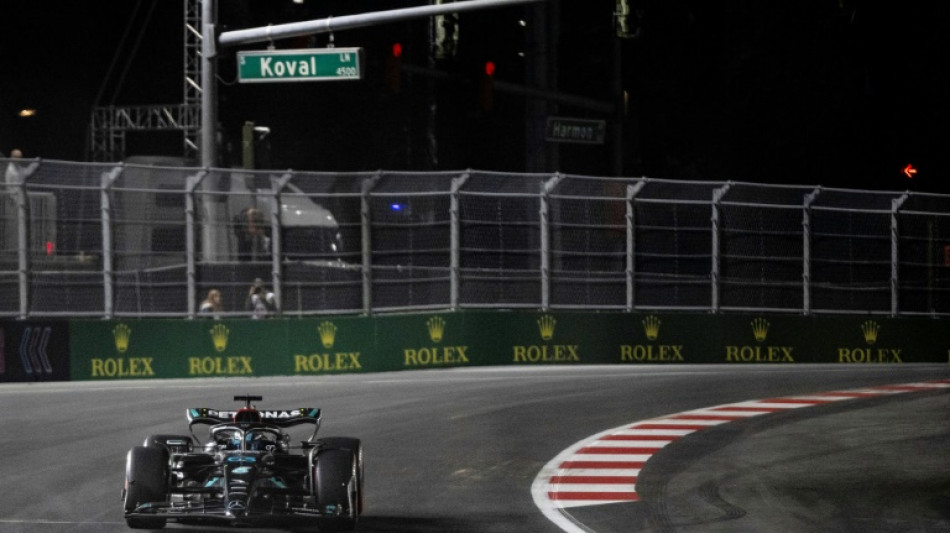 F1: Russell le plus rapide des essais 3 à La Vegas