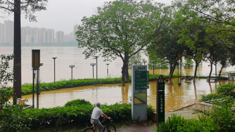 Tormentas en sur de China dejan 11 desaparecidos y miles de evacuados