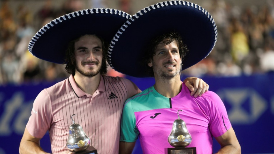Feliciano López y Stefanos Tsitsipas, campeones de dobles en el Abierto Mexicano