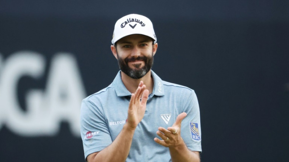 Canada's Hadwin fires 66 to lead US Open with McIlroy one back
