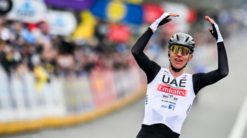 Cyclisme: Pogacar, intouchable, remporte son premier Tour des Flandres