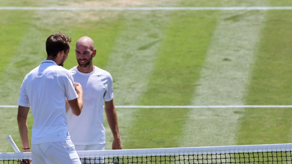 Wimbledon: Mannarino impuissant face à Medvedev