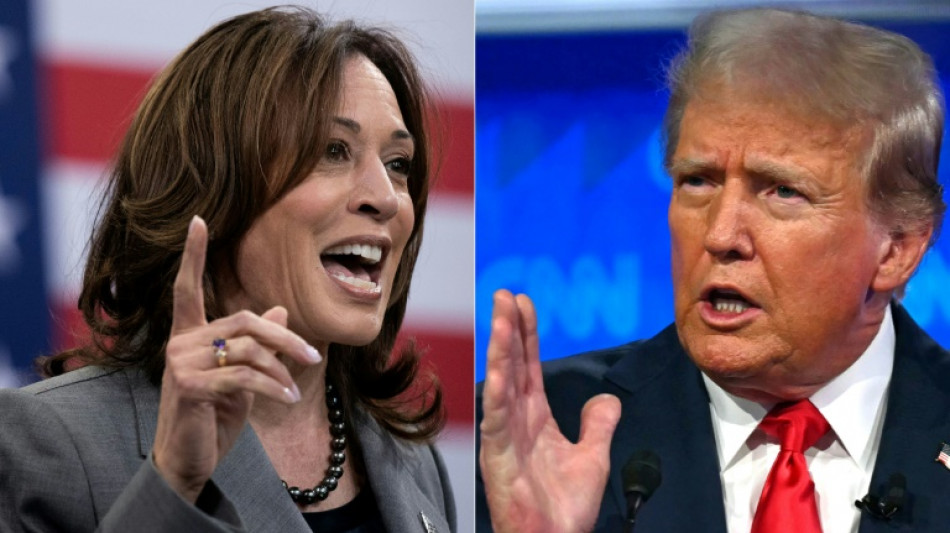 Trump, Harris tied on eve of televised presidential debate