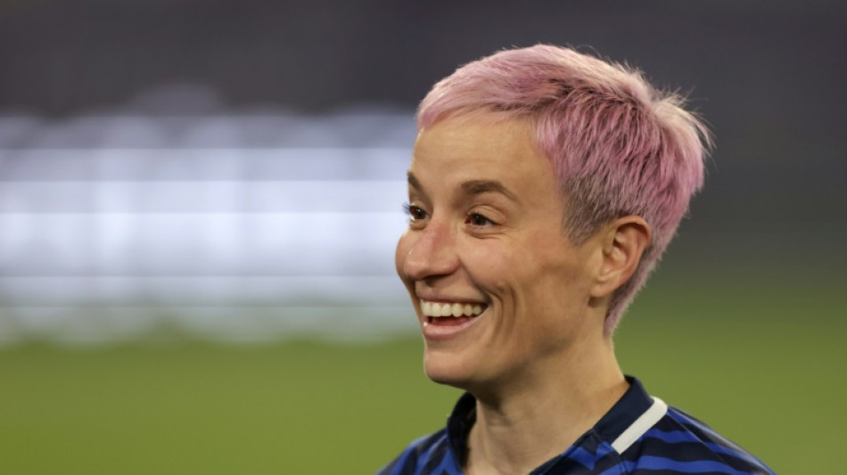 Foot: le N.15 de Megan Rapinoe retiré par l'OL Reign de Seattle