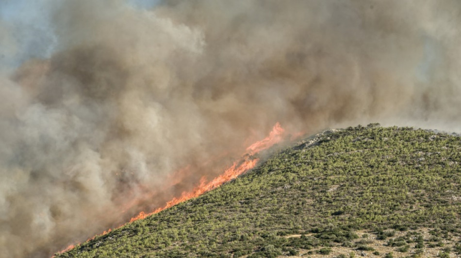 Grèce: incendies de forêt près d'Athènes, évacuations et routes fermées 