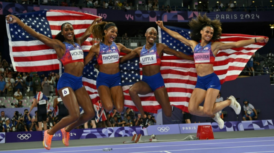 La Gaceta De Mexico United States win Olympic women's 4x400m relay gold