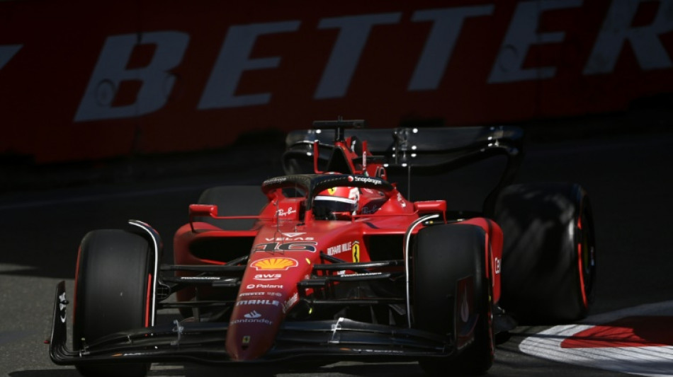 Leclerc domina a los Red Bull en la primera jornada de libres del GP de Azerbaiyán