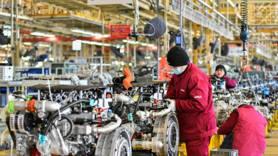 La actividad manufacturera china se recupera en enero