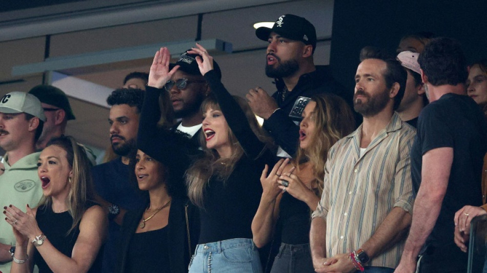 Taylor Swift spotted as rumored beau Kelce's Chiefs beat NY Jets