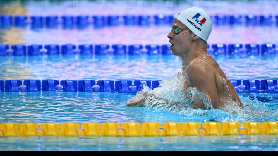 Mondiaux de natation: Léon Marchand en finale du 400 m 4 nages