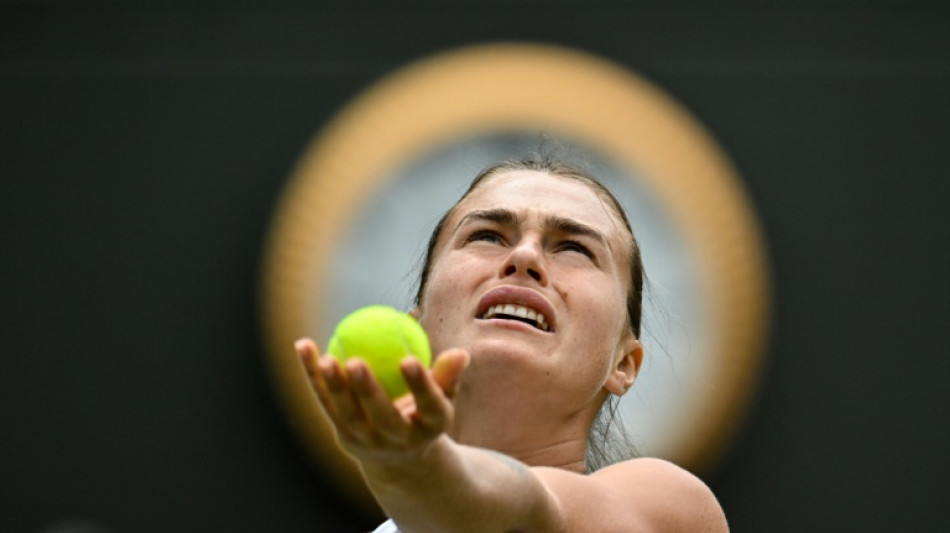 Wimbledon: la Bélarusse Aryna Sabalenka se qualifie pour les demi-finales