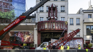 Paris's Moulin Rouge gets new sails in time for Olympics