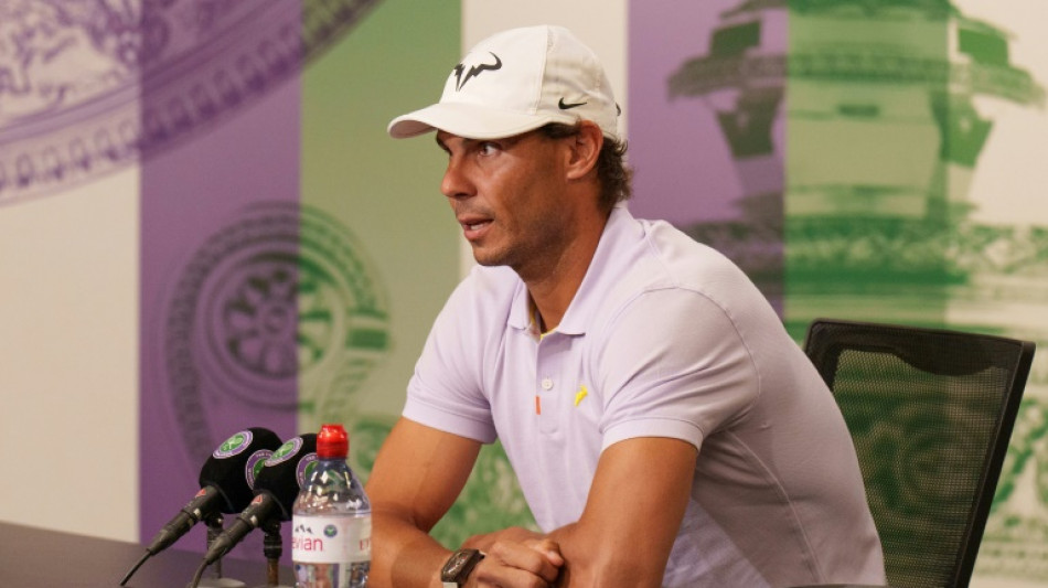 Wimbledon: Rafael Nadal annonce son forfait pour la demi-finale