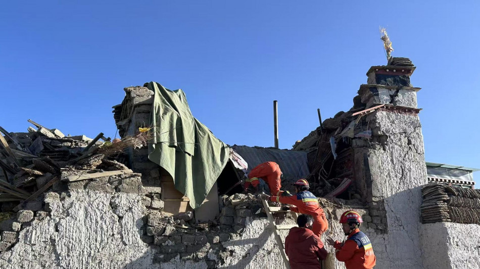 Sale a 126 morti il bilancio del terremoto in Tibet