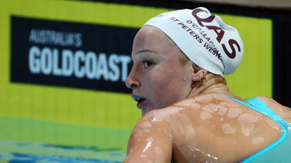 Natation: O'Callaghan bat McKeon dans le choc des championnes australiennes