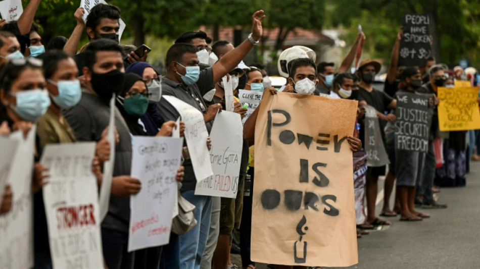 Manifestations au Sri Lanka: les réseaux sociaux bloqués 