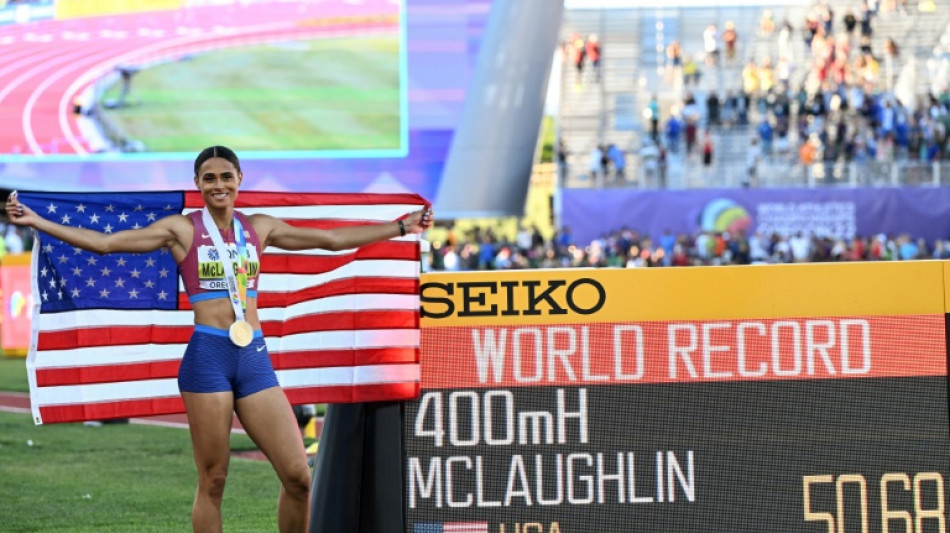 Mondiaux d'athlétisme: or et record du monde, McLaughlin fait encore parler sa magie au Hayward Field